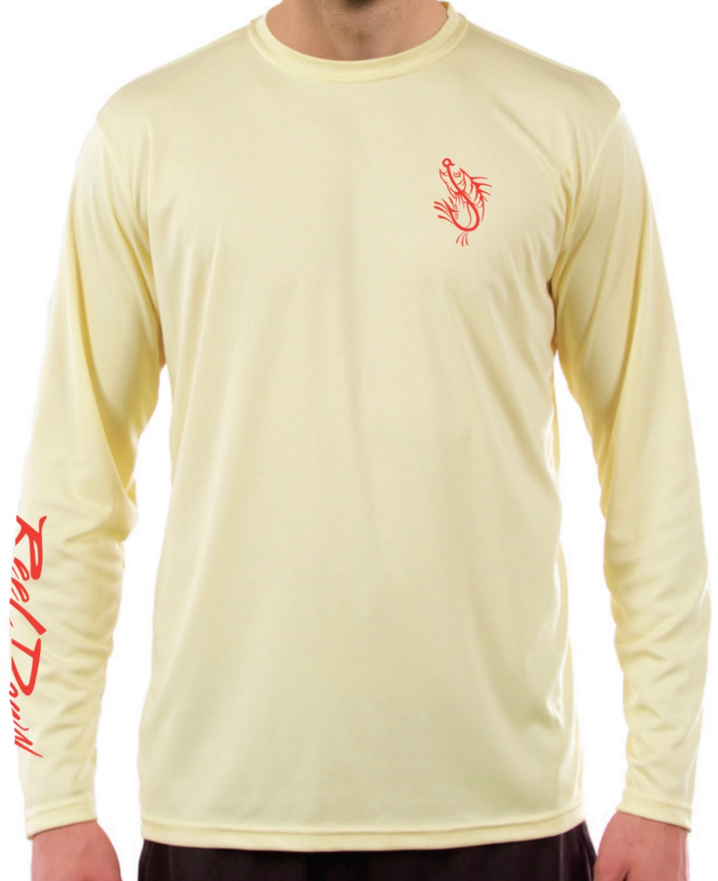 Men's LS Yellow Lobster RD Gear Shirt