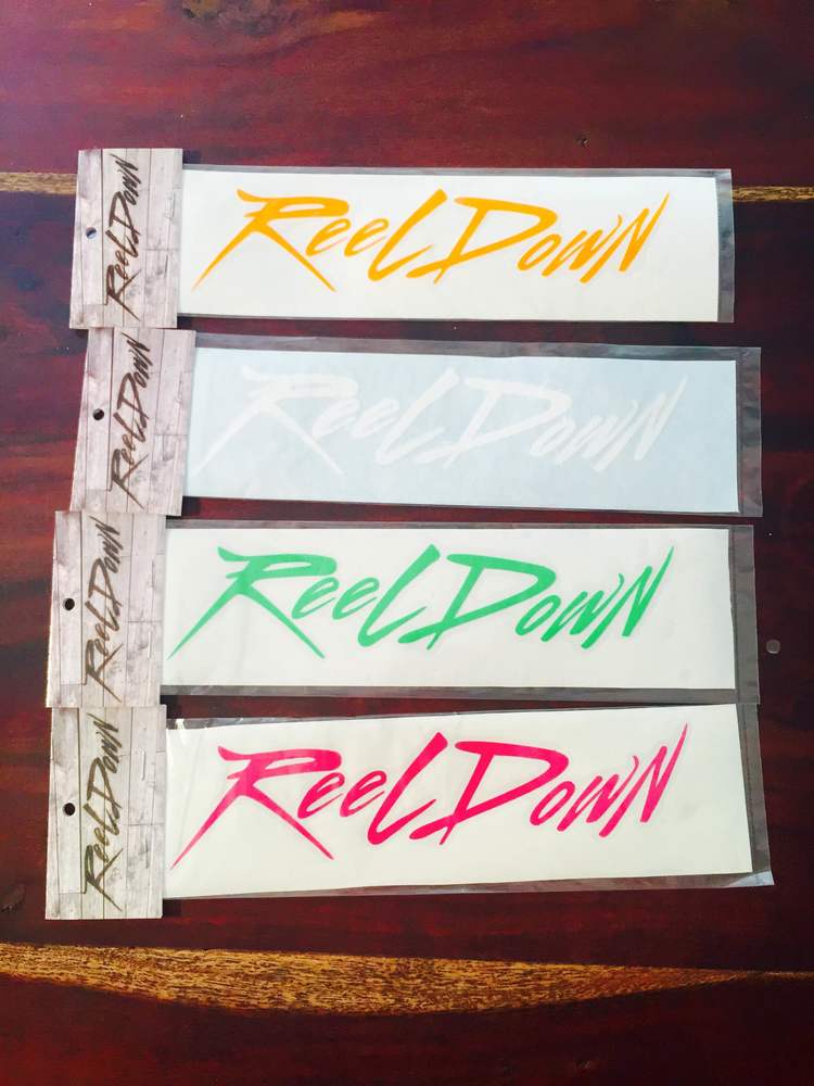 Reel Down Decals