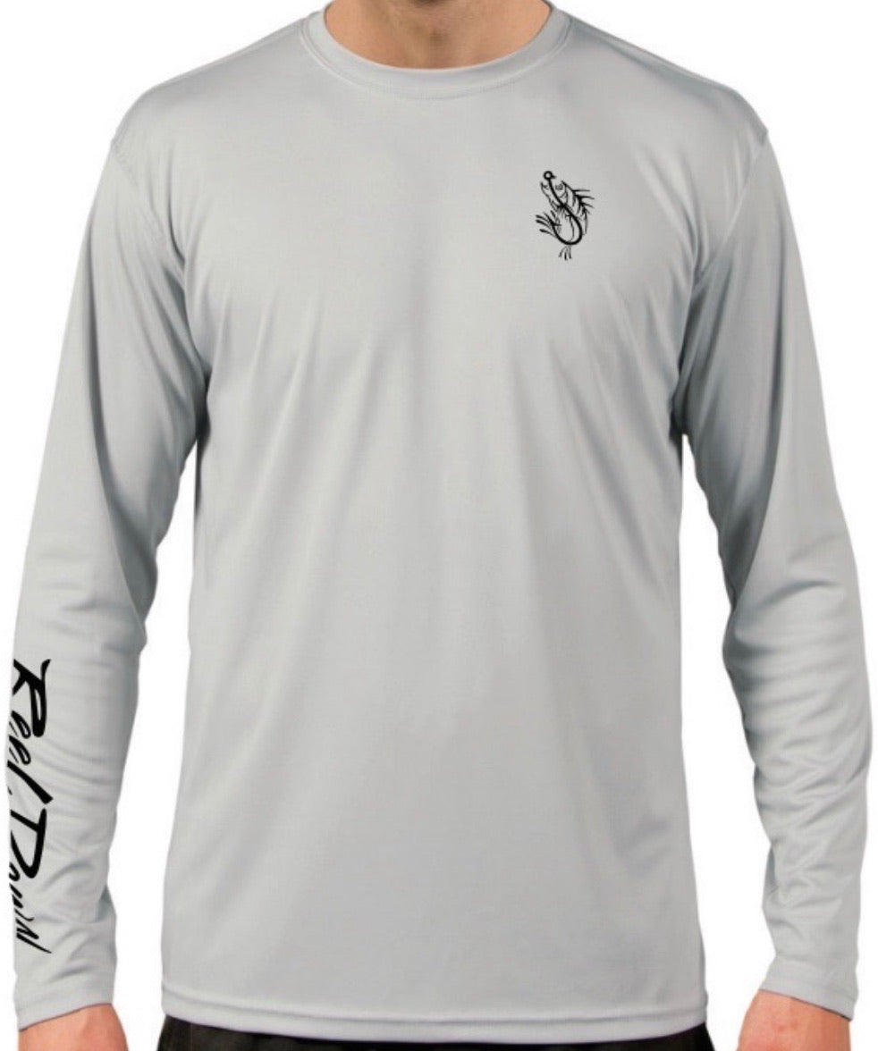Men's LS Grey Lobster RD Gear Shirt
