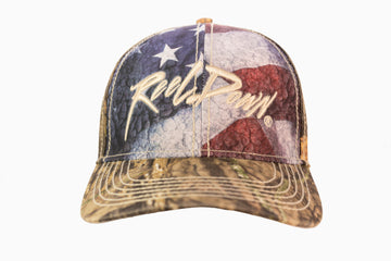 Reel Down American Flag Hat