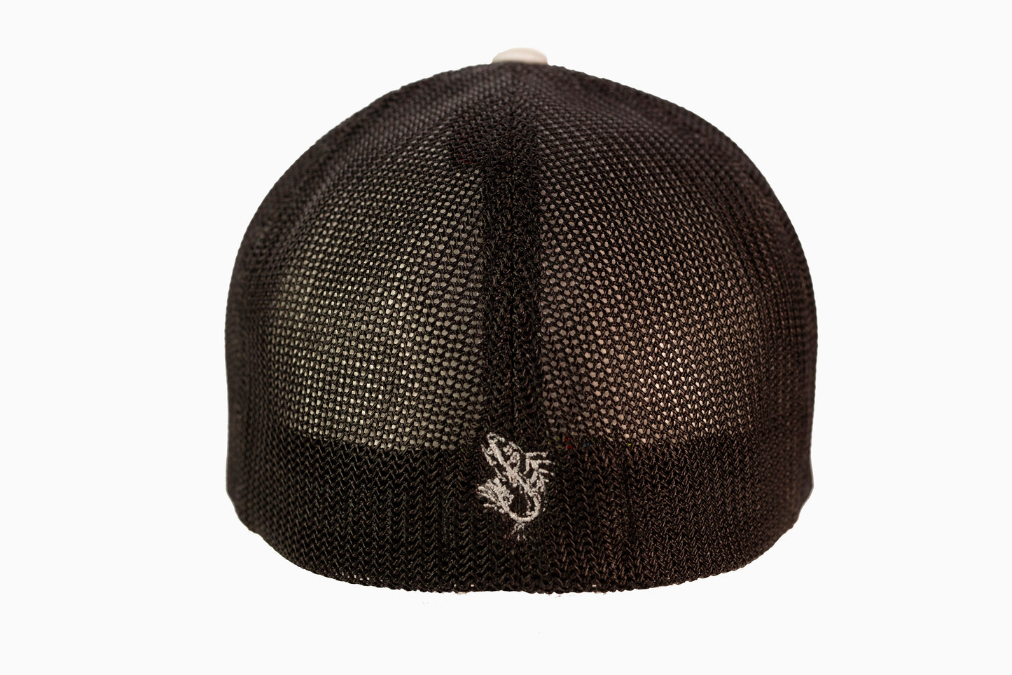 Light Grey on Black Patch Hat