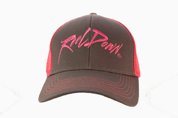 Pink on Grey ReelDown Hat