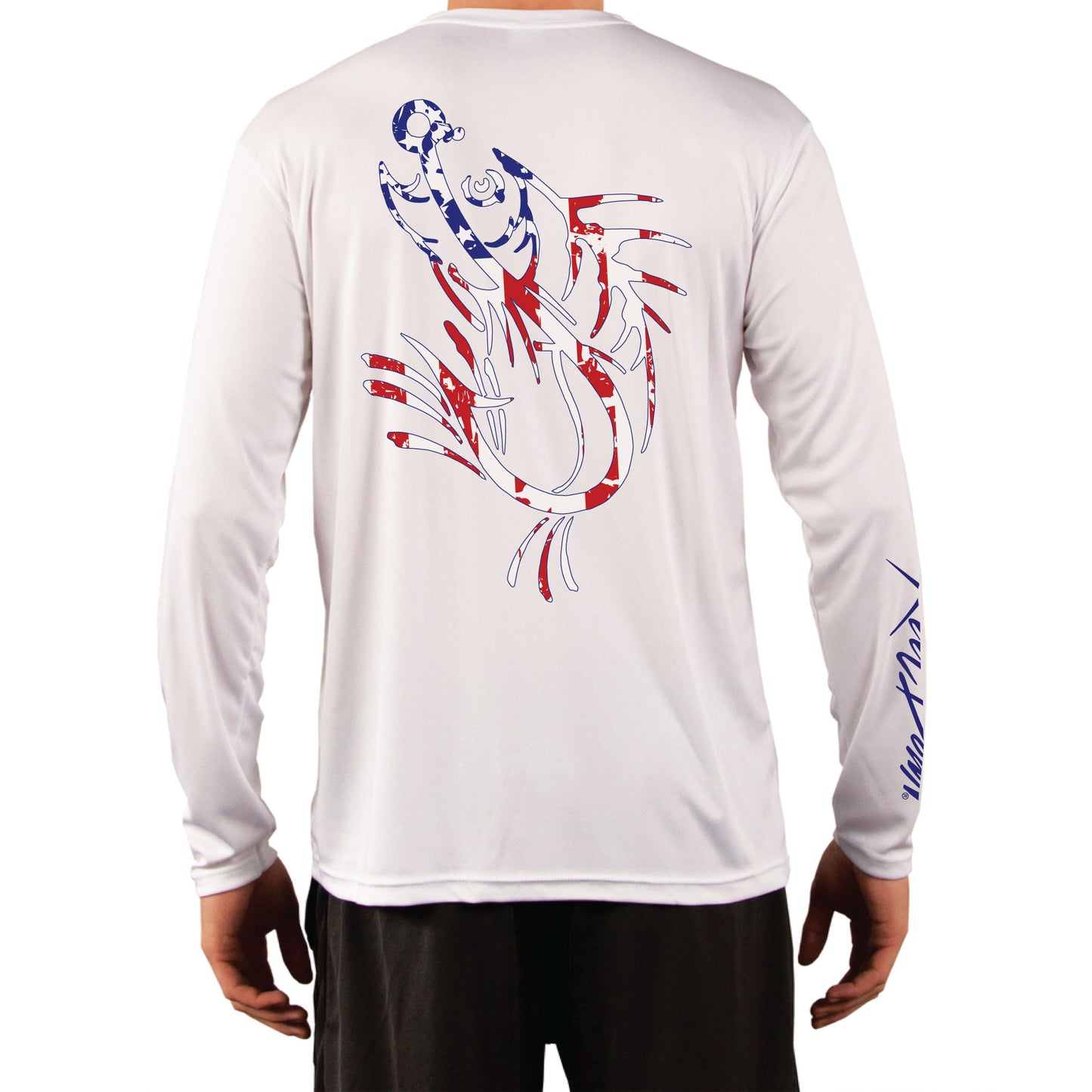 Men's Flag Fish Logo