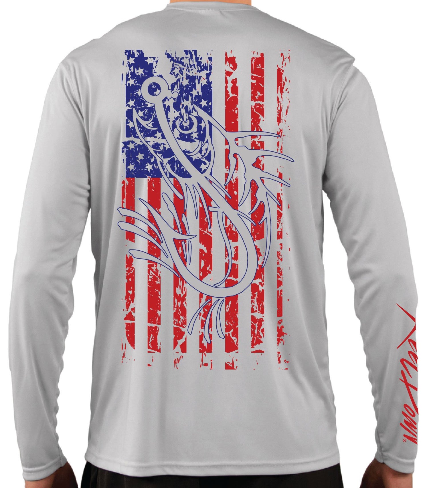 Men's American Flag Knock-out, image size:1485x1706