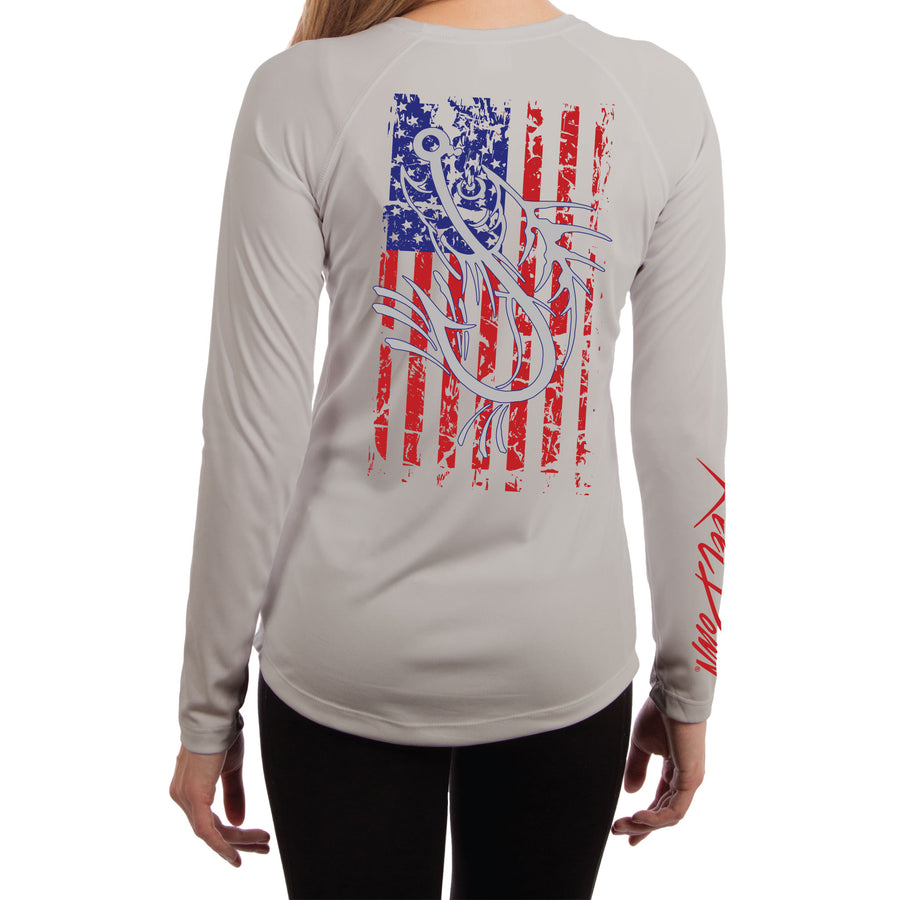 Ladies American Flag Knock-out